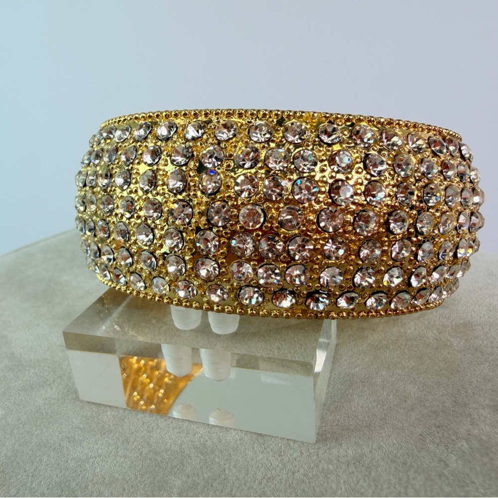 Swarovski Crystal Clamp Bangle - image 3